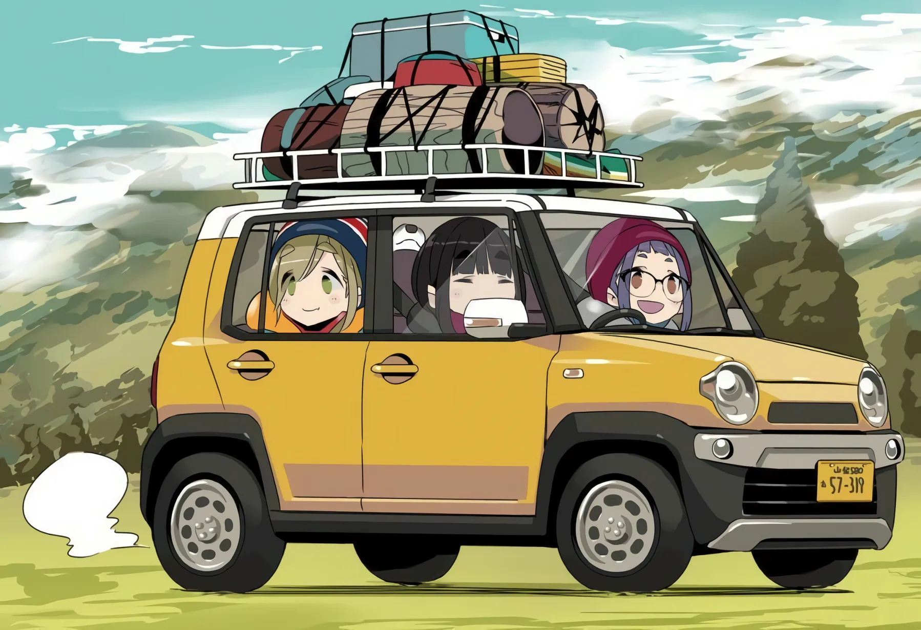 Yuru Camp End Cover